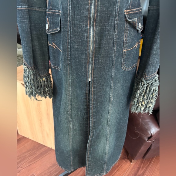 Parasuco vintage Y2K denim trench meets Penny Lane - Picture 4 of 10